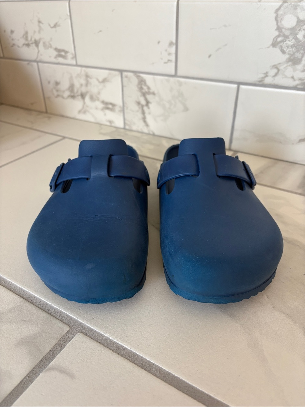 Birkenstock EVA Boston Clogs - Blue Size 42 - Picture 3 of 7
